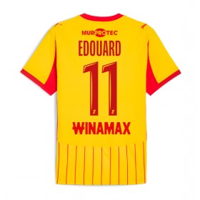 Pánské fotbalový oblečení RC Lens Odsonne Edouard #11 Domácí košile 2025-26 Krátkým Rukávem